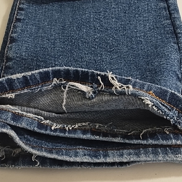 5 Pocket Cotton Stretch Denim Jeans High Rise - Picture 13 of 16